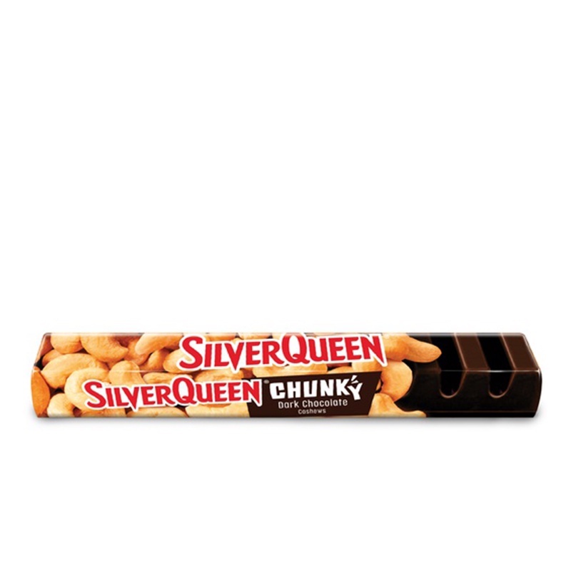 

SILVERQUEEN 95 GRAM DARK CHOCOLATE, COKLAT SILVER QUEEN CHUNGKY BAR 95 GR COKELAT HITAM 95 G BLACK