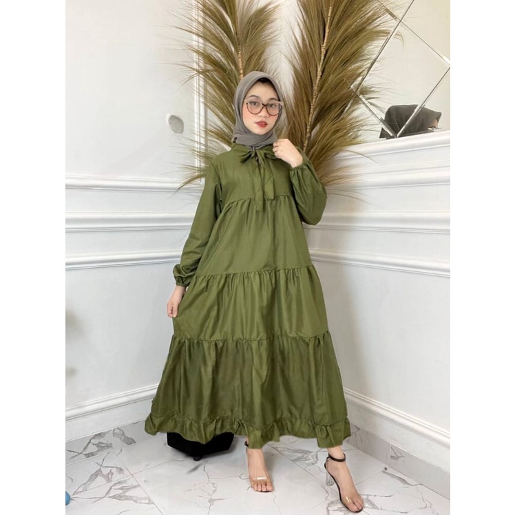 RD FASHION - JUMBO / SOJIN MIDI DRESS / BABYDOLL / RACHEL MIDI DRESS / LONG TUNIK WANITA TERBARU / GAMIS POLOS MURAH KEKINIAN - BN