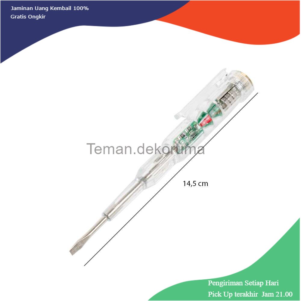 TD - PR2 Minqi Voltage Test Pen Pendeteksi Aliran Arus Listrik 12-240V - MQ912