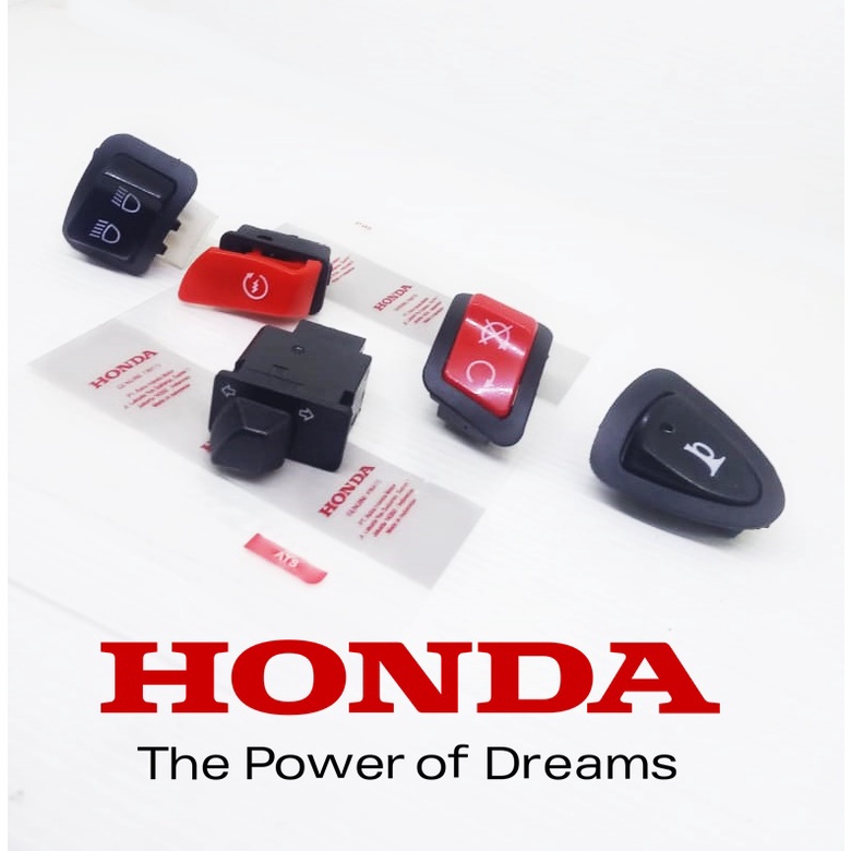 TOMBOL SET  BEAT FI BEAT ESP BEAT POP VARIO125LED VARIO150 LED SCOOPY NEW REVO FI +ENGIN ON OFF PLUS  SATETR TOMBOL VIETNAM