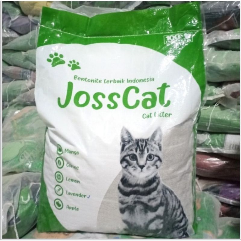 Pasir Josscat 25L All Variant / Pasir Wangi Gumpal Josscat 25l