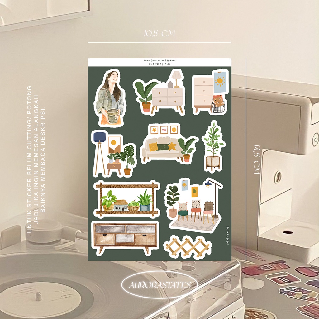 

Sticker Aesthetic Tumblr | Sticker Buku Journal | Sticker Case Hp | Laptop