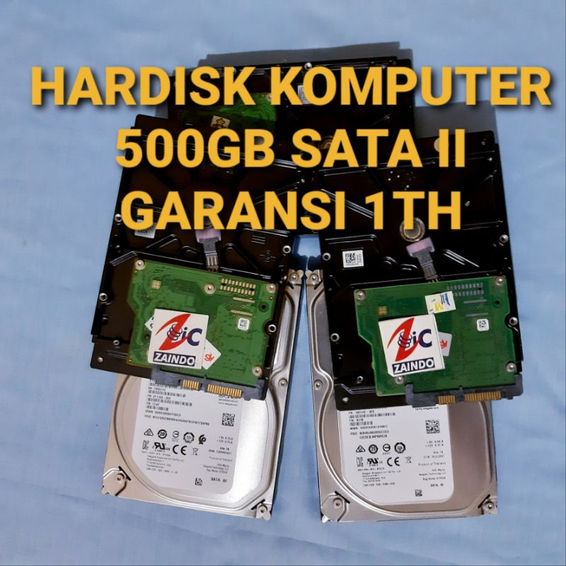 HARDISK PC 500GB SATA - HDD PC 500GB 3.5&quot; SATA HARDISK 500G SATA - HARDISK KOMPUTER 500G SATA HDD INTERNAL 500GB 3.5&quot; SATA II