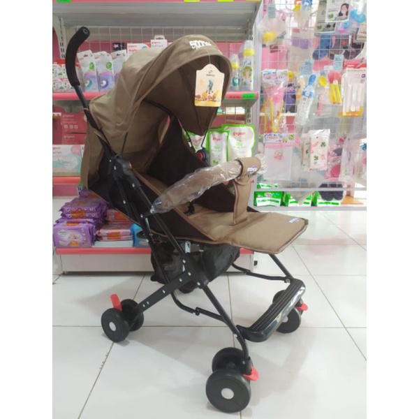 Kereta Dorong Bayi Spacebaby SB 204, SB 214 &amp; SB 315 Stroller Baby New Born - 3 Tahun 3 posisi Sandaran Quick - Fold