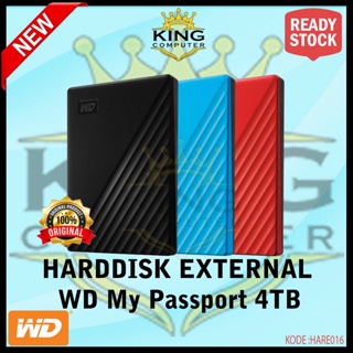 HDD - Harddisk External WD My Passport Portable 4TB 2.5 USB 3.0 - Hardisk WDC New Design 4 TB