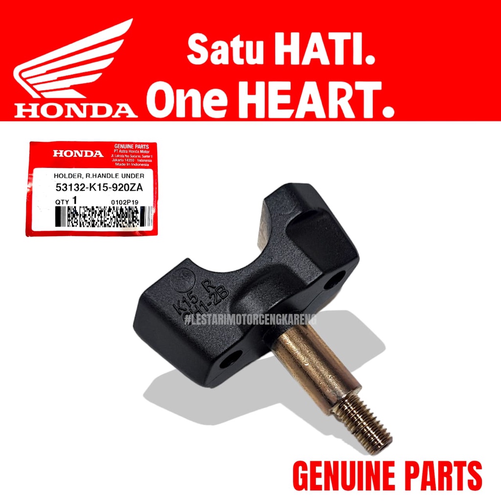 DUDUKAN RAISER STANG STIR KANAN CB 150 R LED 53132-K15-920ZA