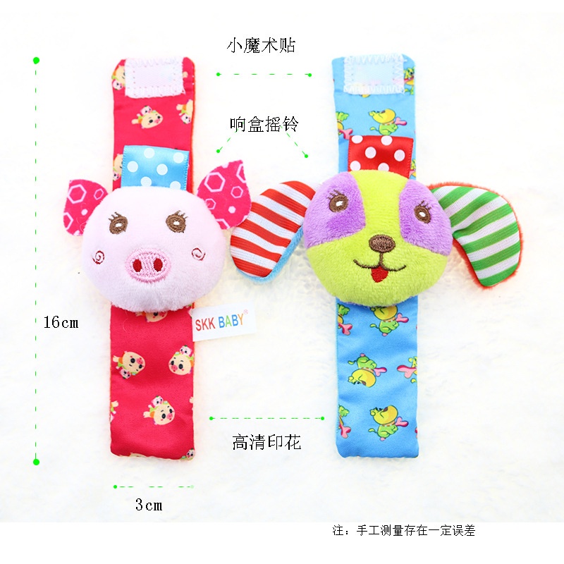 [BIG SALE] WRIST SOCK SET Mainan Bayi Rattle Gelang Kaos Kaki Rattle Mainan Bayi Wrist Rattle Sock