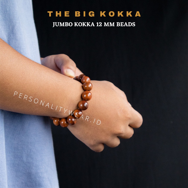 Gelang Kayu Kokka ASLI Original ukuran Besar Jumbo BIG KOKKA