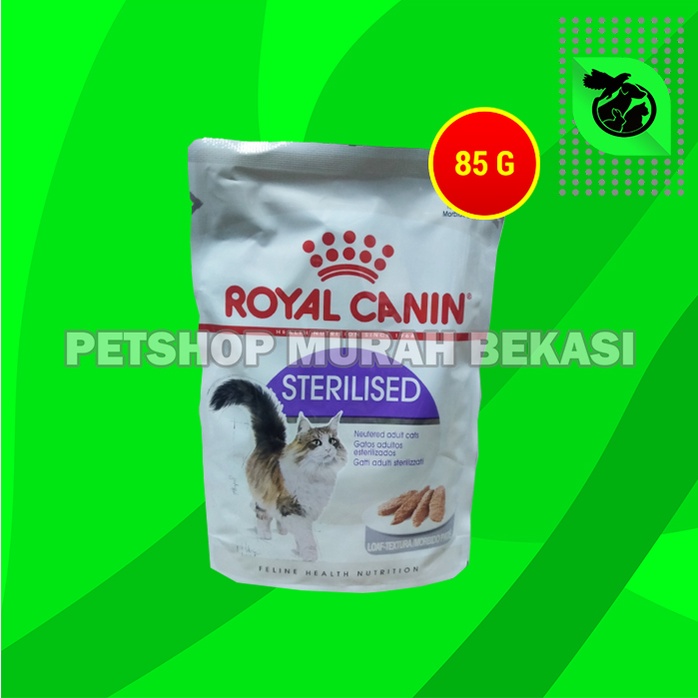 Makanan Basah Kucing Steril Royal Canin Sterillised Cat Food 85 Gram