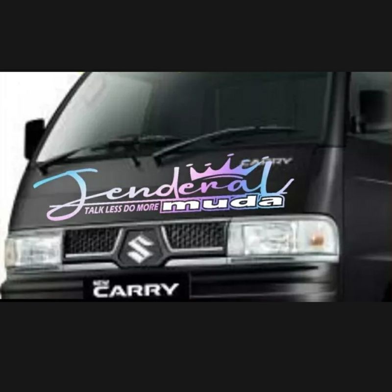 HEBOH STICKER CUTTING HOLOGRAM STIKER KABIN STIKER MOBIL PICKUP CARRY L300