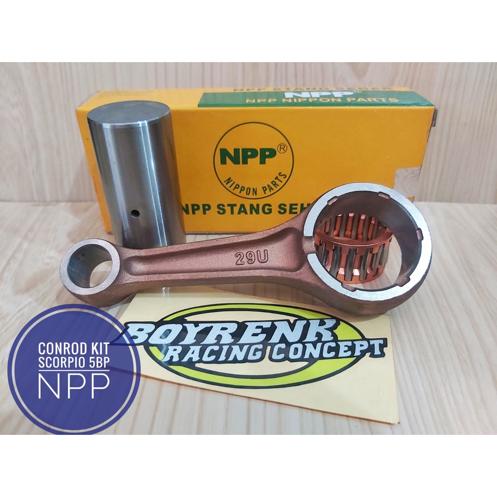 CONROD KIT STANG SEHER SCORPIO 5BP NPP - BOYRENK SURABAYA