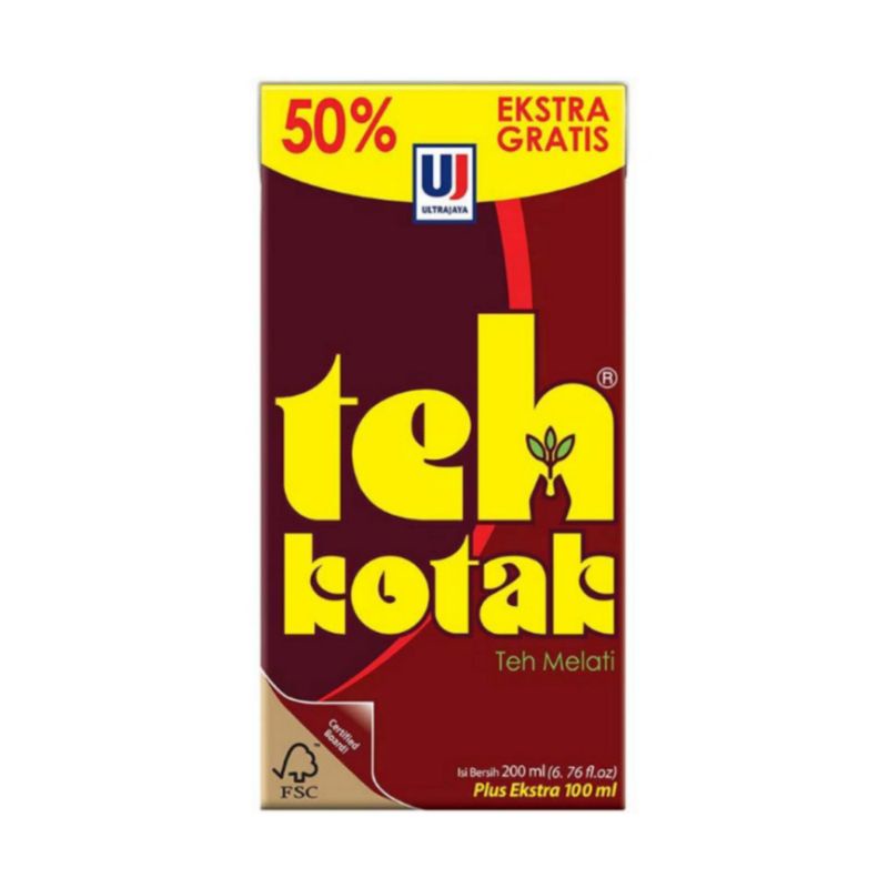 

ULTRA TEH KOTAK Jasmine 200 ml