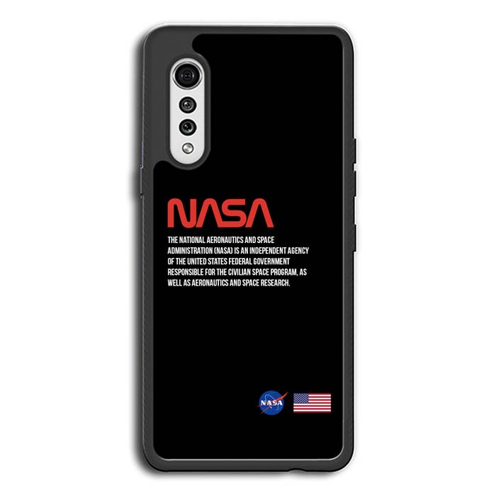 Hardcase Casing Hp Case LG Velvet V60 V50 V40 ThinQ 5G NASA Space YD0634