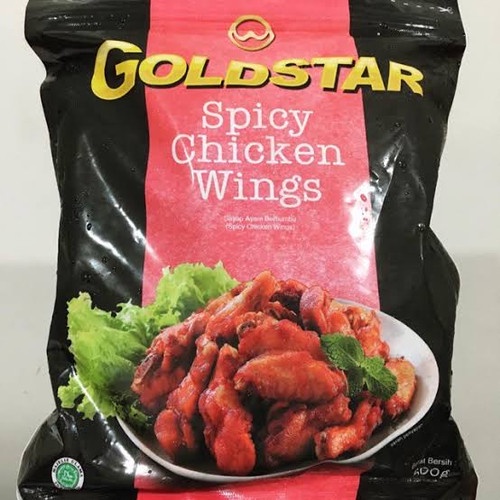 

Makanan Beku Olahan Goldstar Chicken Wings 500gr, Sameday Instan Delivery Jogja