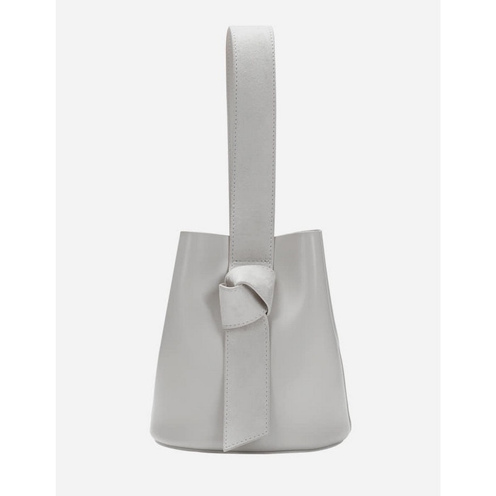 Kwani Suede Knot Bucket Ivory