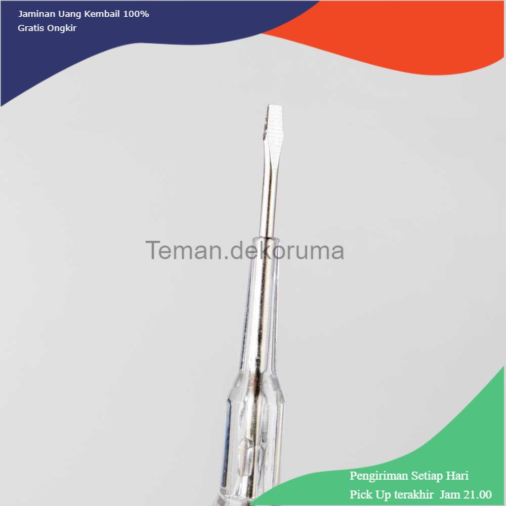 TD - PR2 Minqi Voltage Test Pen Pendeteksi Aliran Arus Listrik 12-240V - MQ912