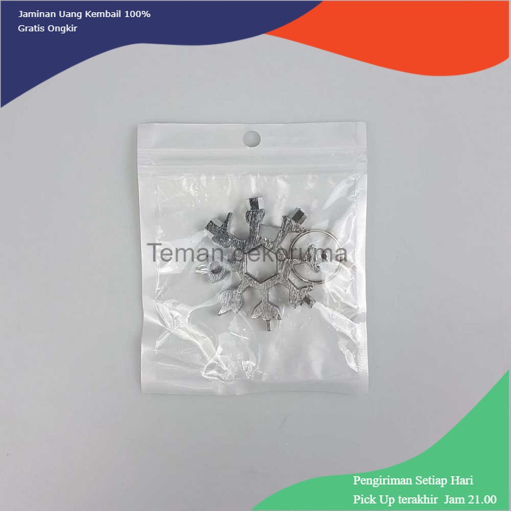 TD - PR2 Lehuo Kunci Pas Portable 18in1 Sepeda Multitool Hex Wrench - SS181