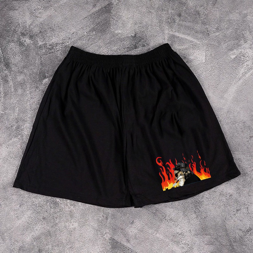 Celana Boxer Black Motif Varian 02 / Celana Boxer Unisex / Celana Boxer Motif