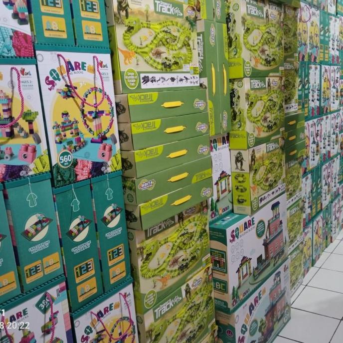 DIY small Leg0 Square grain, interesting building block 560 pcs