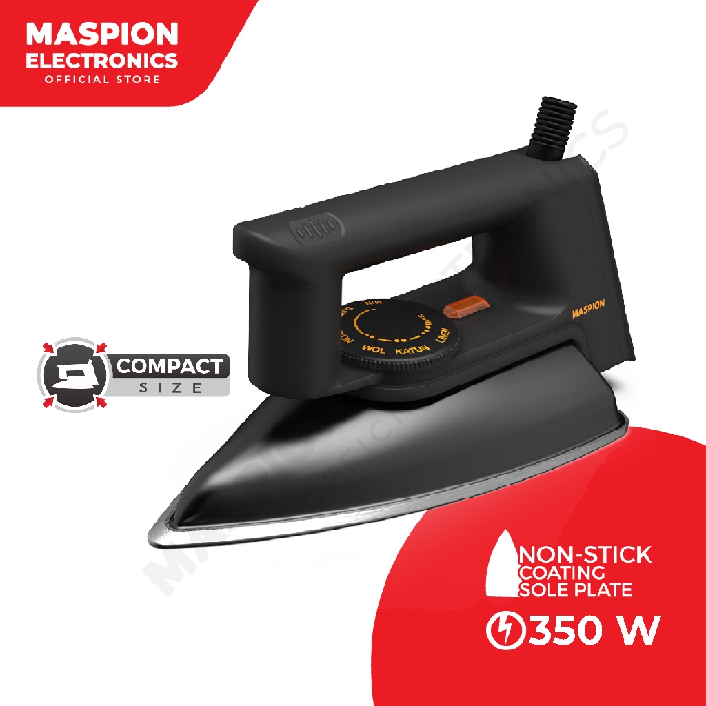 Maspion EX-1010 BB Automatic Iron Setrika ELC