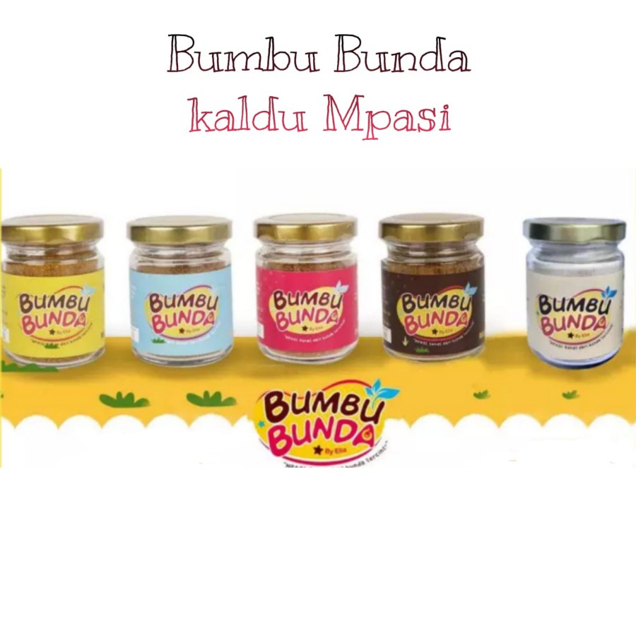 Bumbu Bunda Elia BPOM Kaldu MPASI / Kaldu Anak / Kaldu Bayi Non Gula Garam / Kaldu Non MSG / Kaldu O