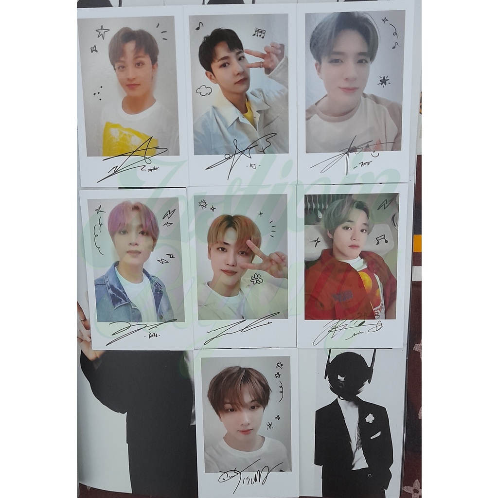 POLAROID SET VER C & D DREAM VIBE NCT DREAM / MARK RENJUN JENO HAECHAN JAEMIN CHENLE JISUNG