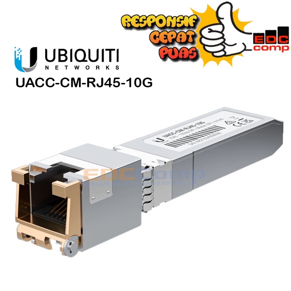 Jual Ubiquiti SFP+ 10G RJ45 UACC-CM-RJ45-10G Fiber Module | Shopee ...