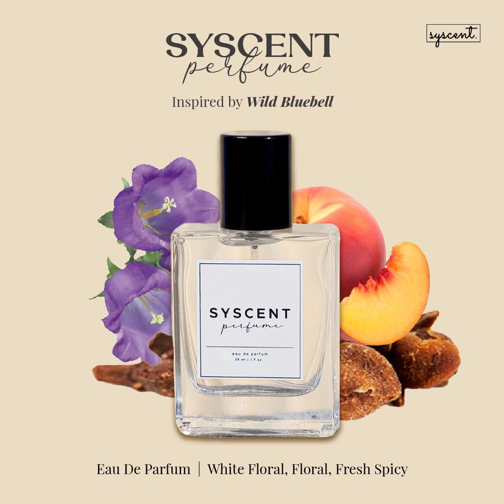 SYSCENT PERFUME Inspired Wild Bluebell (Parfum Wanita / Parfum Unisex)