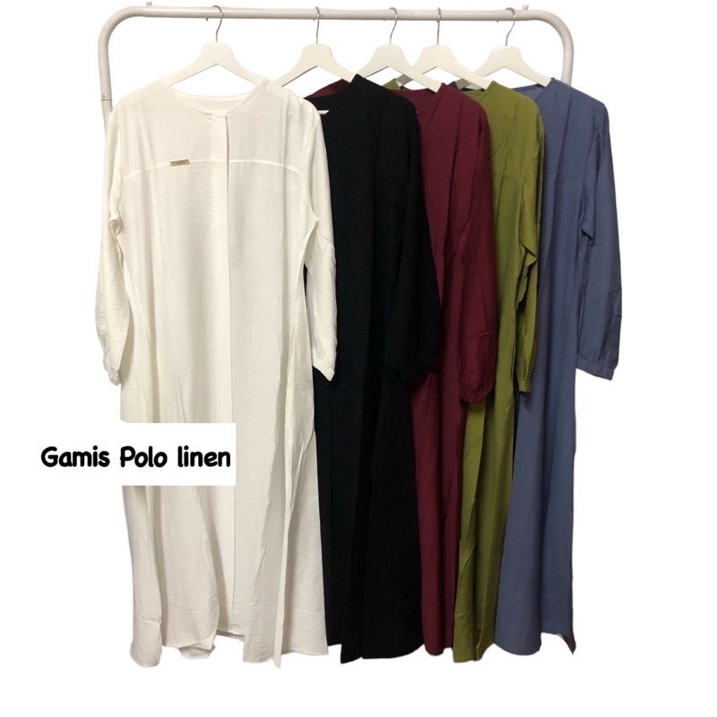 Gamis Polo Linen