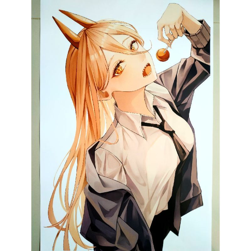 Poster Anime Chainsaw Man 6 Power Merchandise