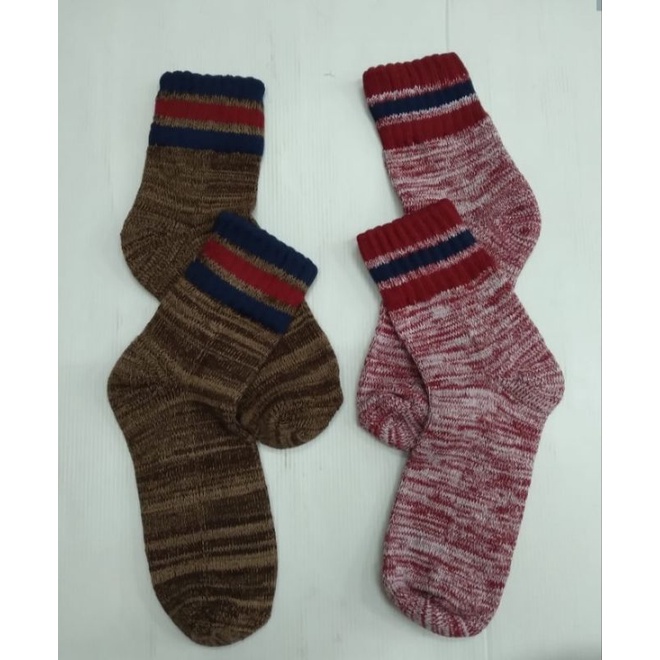 Kaos Kaki Wool Tebal / Kaos Kaki Musim Dingin