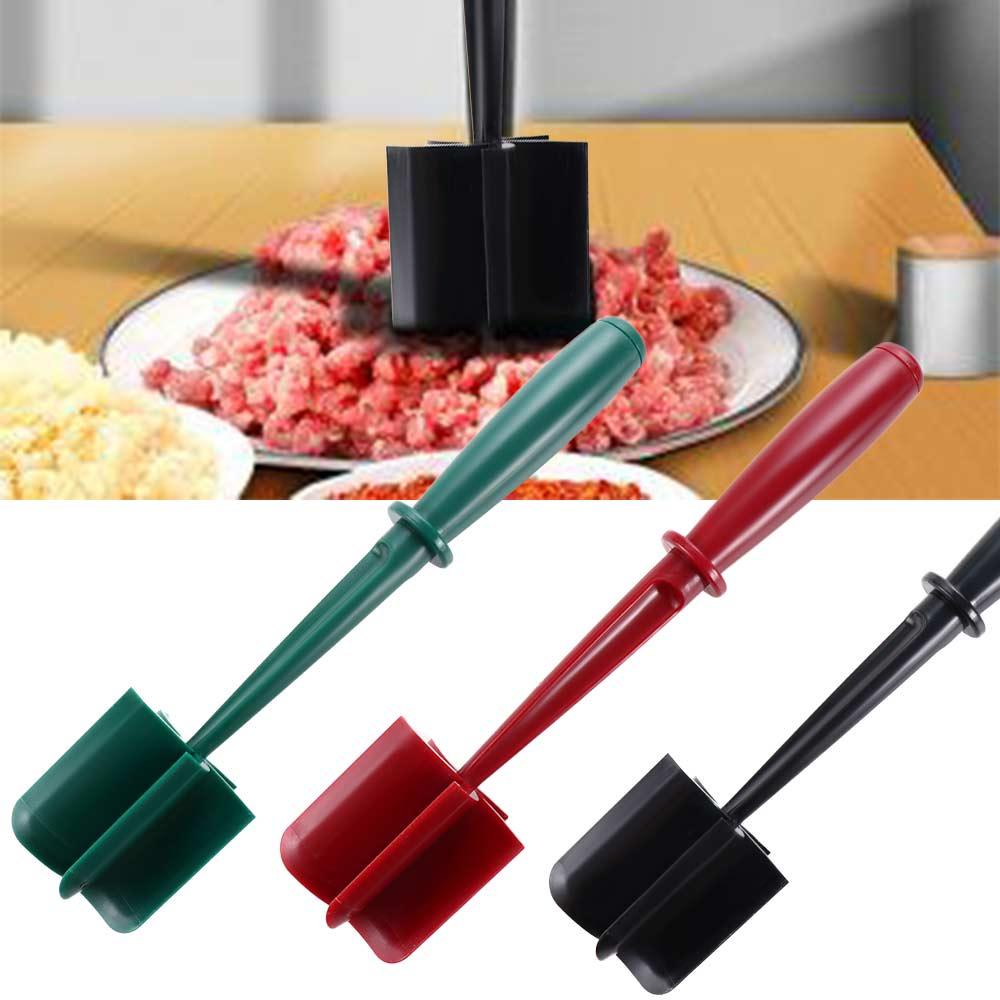 [Elegan] Chopper Daging Premium Tahan Panas Utensils Kitchen Handheld Alat Masak Anti Lengket