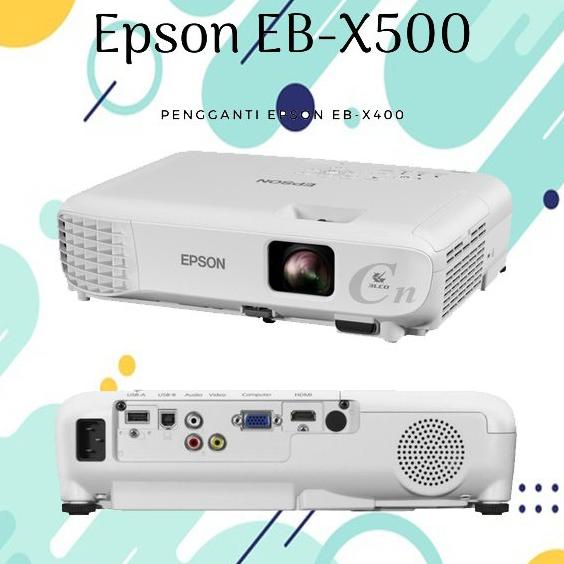Proyektor Epson Eb-X500 3Lcd Projector