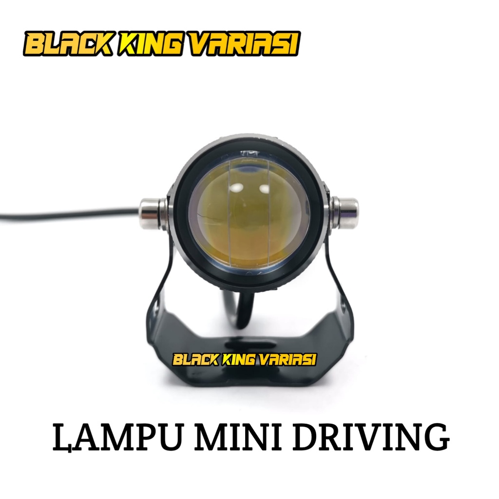 Lampu Tembak Sorot Laser Gun LED D2 Foglamp 20 Watt Lampu Mini Driving Lampu Lase Fog Lamp LED