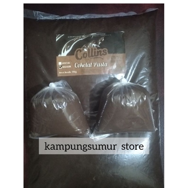 

Selai coklat filling coklat pasta Collins 250 gram