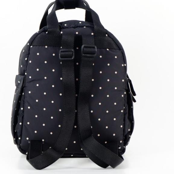 Tas Ransel mini Flashy Larbert Four Hitam Polka