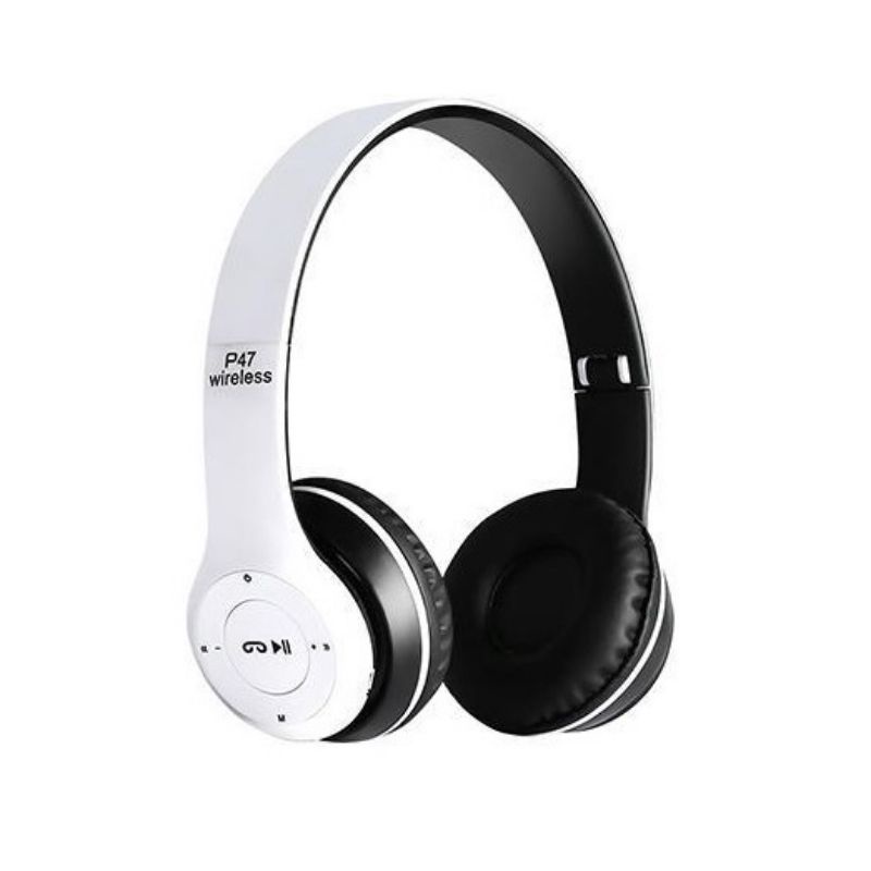 HEADPHONE BLUETOOTH P47 Headset Bando  Lipat Wireless Audio Stereo Super Bass 5.0 EDR Travelu