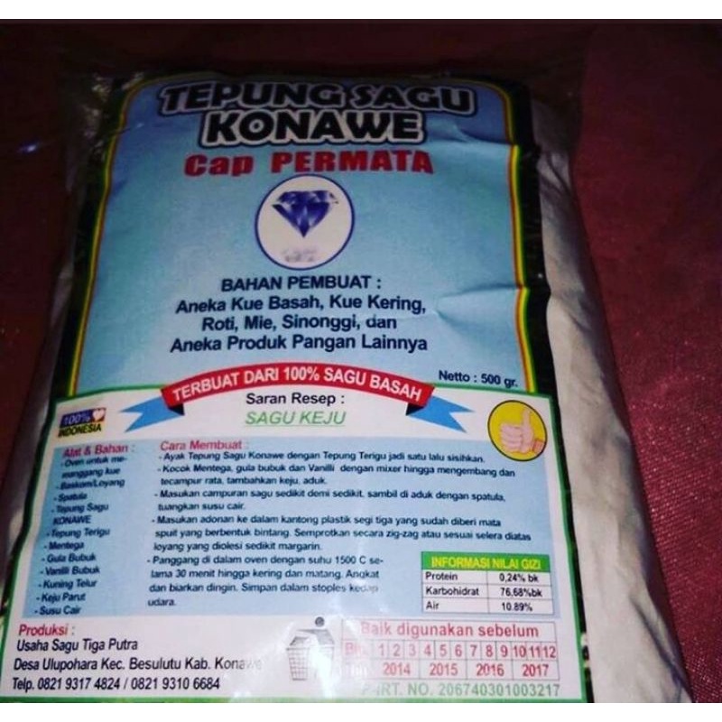 

Tepung sagu konawe