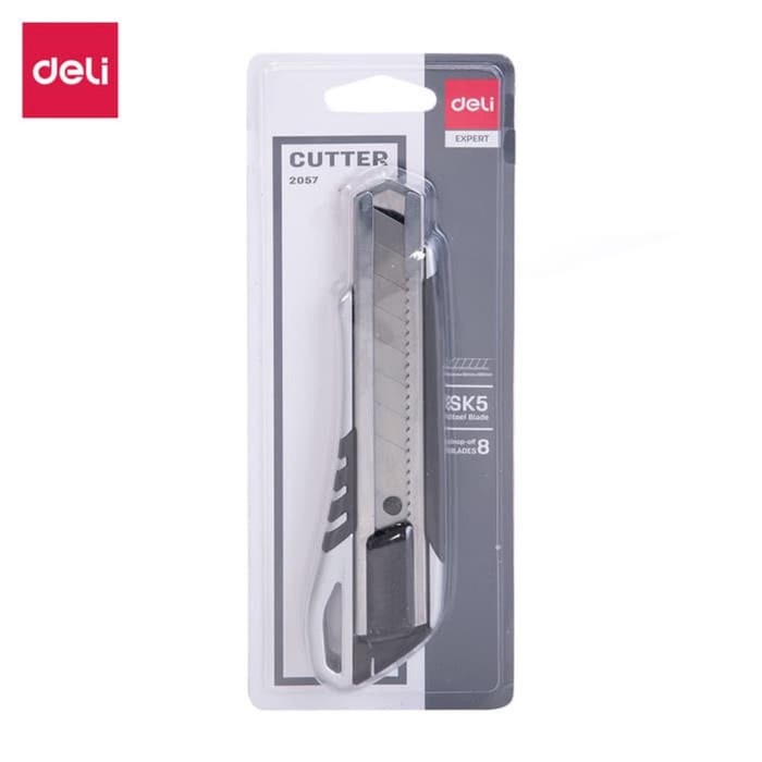 

Cutter Deli Expert 2057 Cutter Zamak Soft Touch Big Profesional Cutter