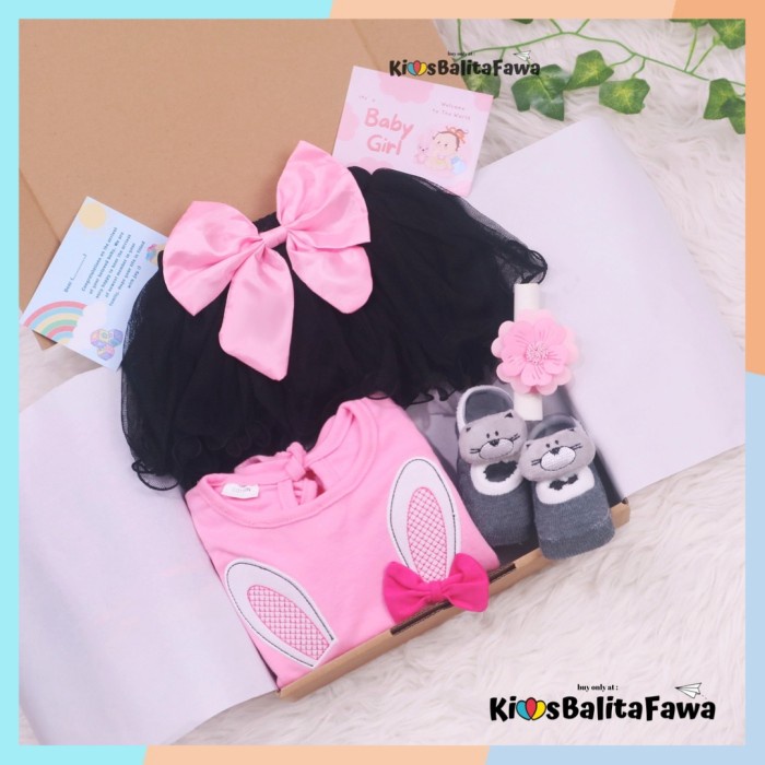 

(COD) Hampers Set Baby Girl 3-18 Month / Hadiah Kado Lahiran Bayi Perempuan - Merah