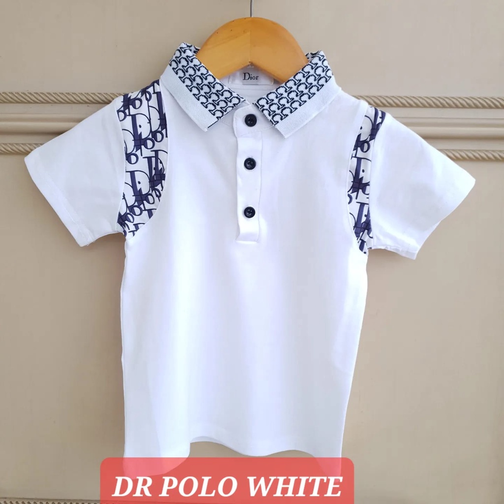 MILANBERRY DR POLO TOP KAOS KERAH ANAK COWOK IMPORT FASHION BAJU ATASAN ANAK LAKI