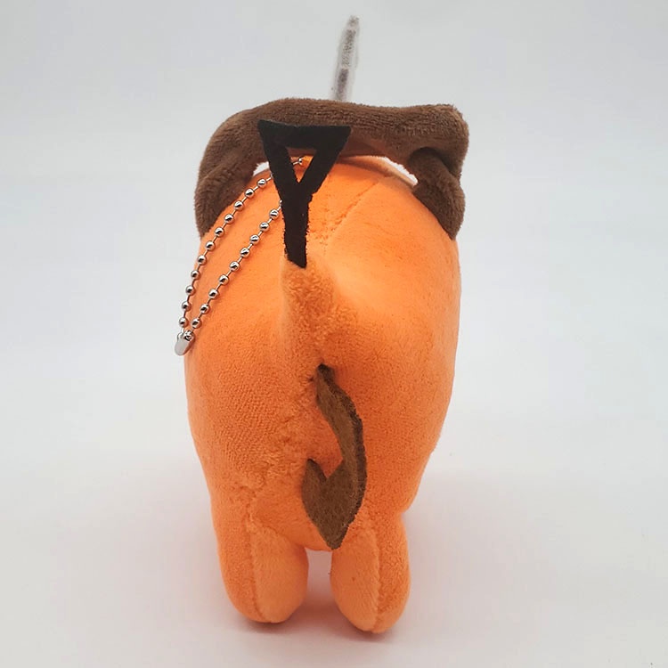 Gantungan Kunci Boneka Anime Saw Man Pochita Bahan Plush Untuk Hadiah Natal Anak