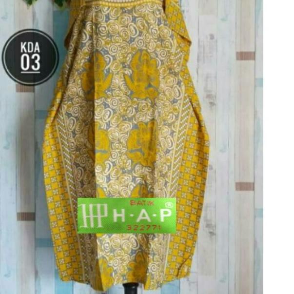 DASTER KALONG HAP ORIGINAL JUMBO LD 140 / DASTER KAFTAN / DASTER BATIK - Pink