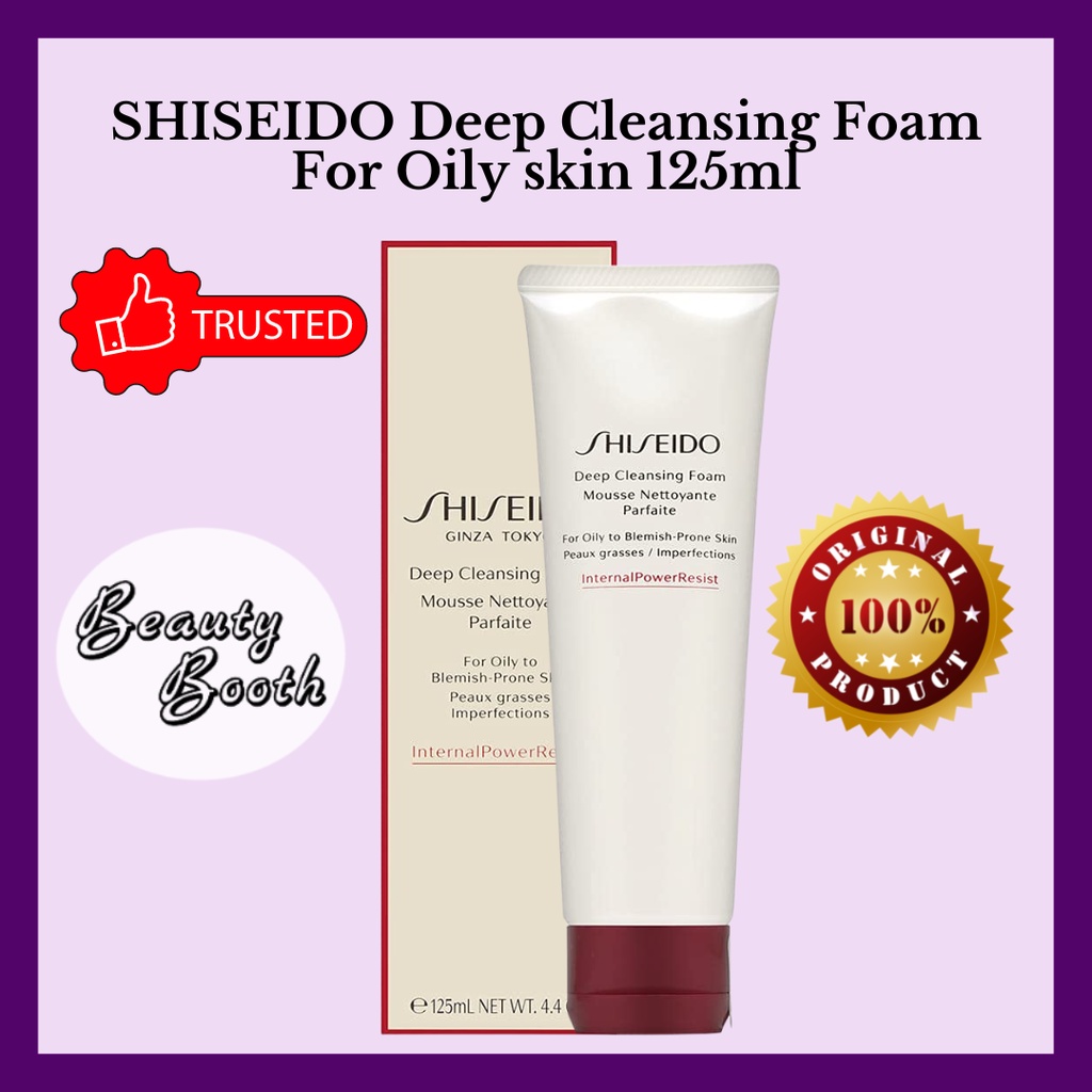 SHISEIDO Deep Cleansing Foam For Oily skin 125ml