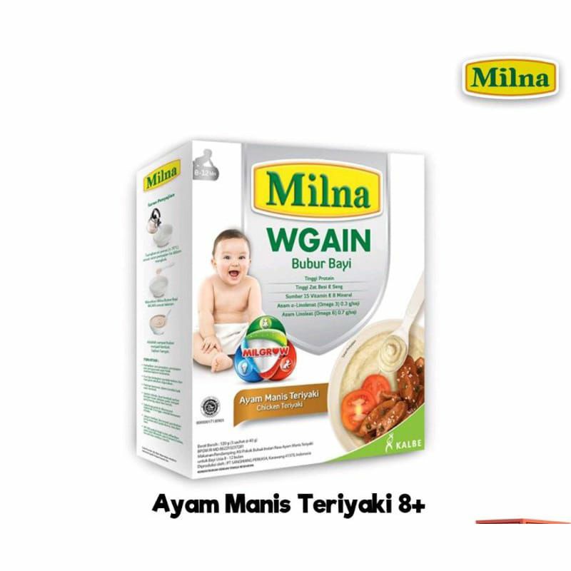 Milna Wgain - Bubur Bayi - 6-12bulan