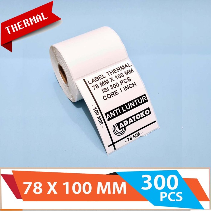 

Therm 300 Pcs Label Thermal 78X100 Mm Xprinter Xp-360B Uk 78 X 100 1 Line