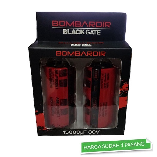 Capasitor Elco 15000uf 80v RED Bombardir 15.000 Mikro 80 Volt BELL BGR