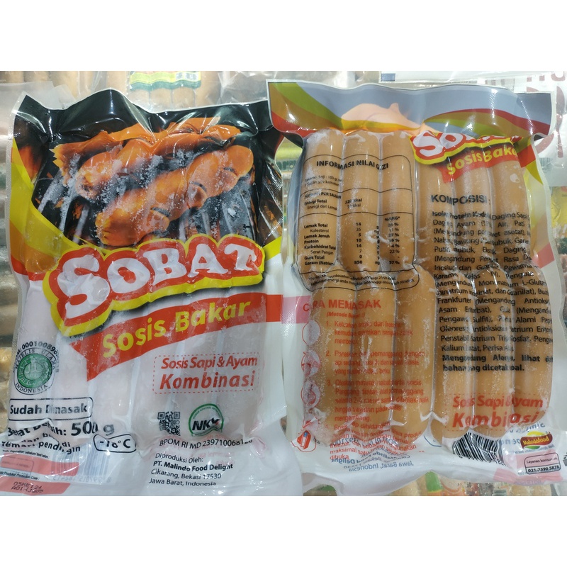 Sosis Bakar Sobat isi 7 dan 12