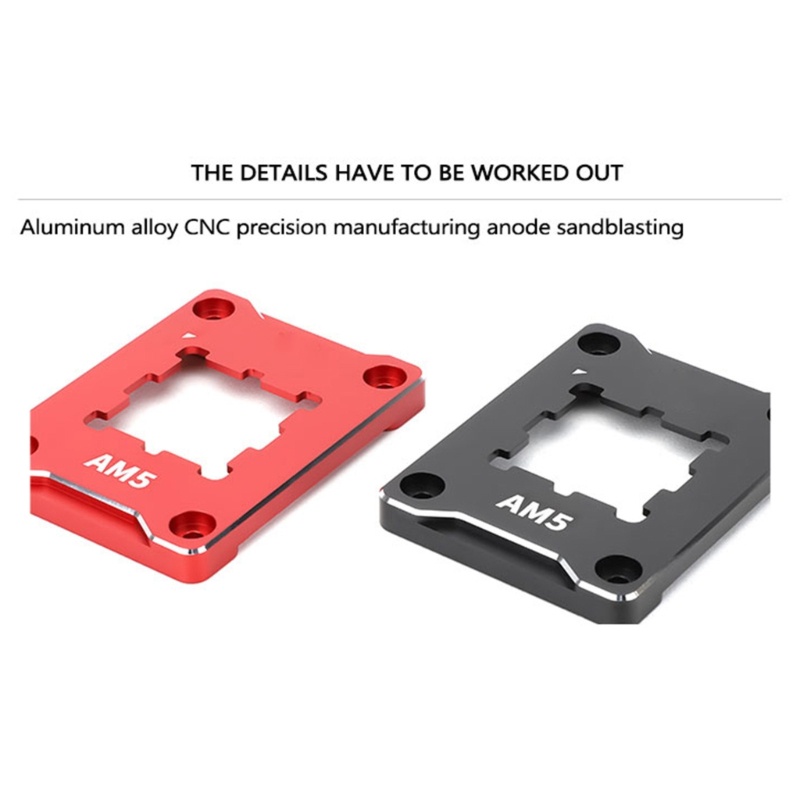 Btsg CPU Bending Corrector Frame Untuk AMD-ASF AM5 Pelindung Untuk Seri RYZEN7000 Buckle Fixing Bracket CNC Aluminium Allo