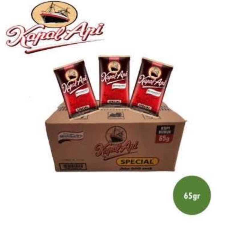 

kopi kapal api sachet 6.5g tanpa gula